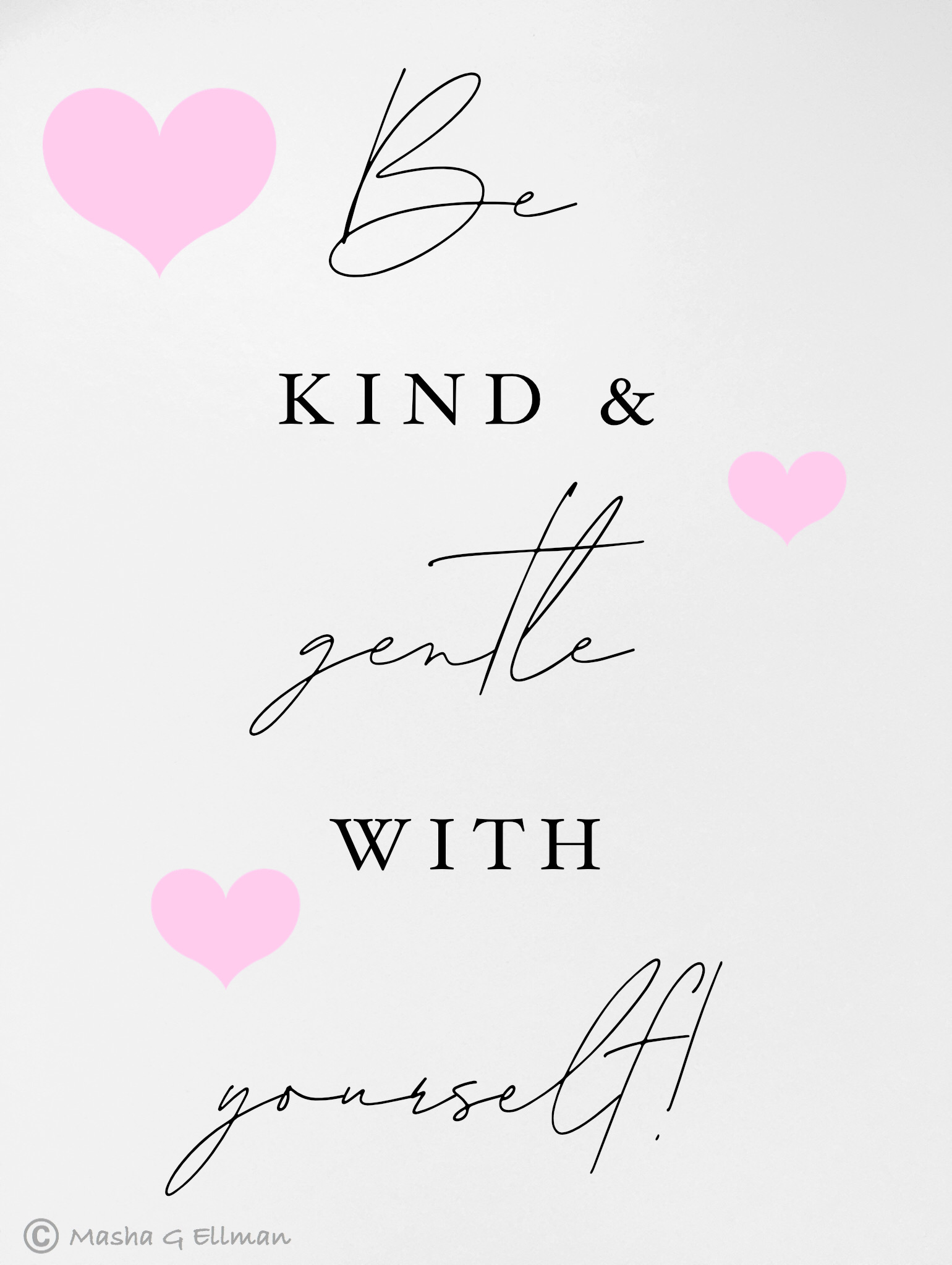 be kind and gentle